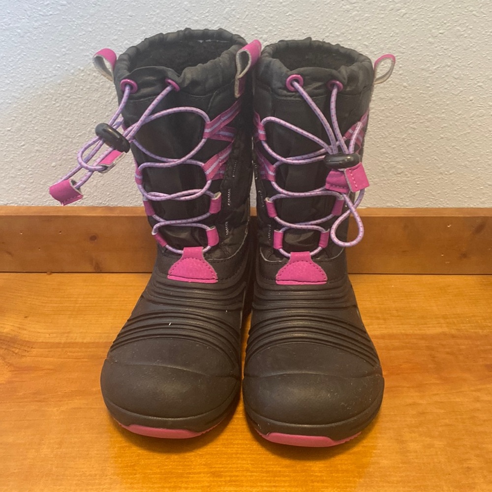 Merrell Kids Boots Black and Pink